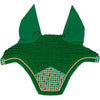 Kentucky Bonete para Orejas Wellington Velvet Pied De Poule Verde claro