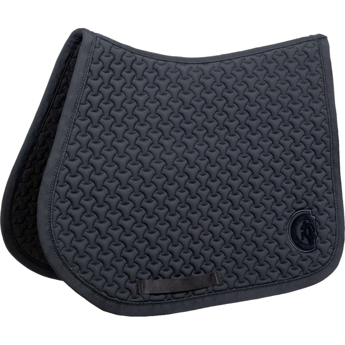 Kentucky Horsewear Mantilla Plaited Logo Springen Negro