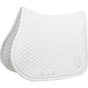 Kentucky Horsewear Mantilla Plaited Logo Springen Blanco