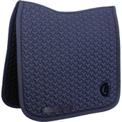 Kentucky Horsewear Mantilla Plaited Logo Doma clásica Navy