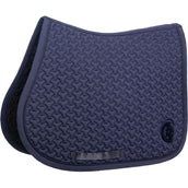 Kentucky Horsewear Mantilla Plaited Logo Springen Navy