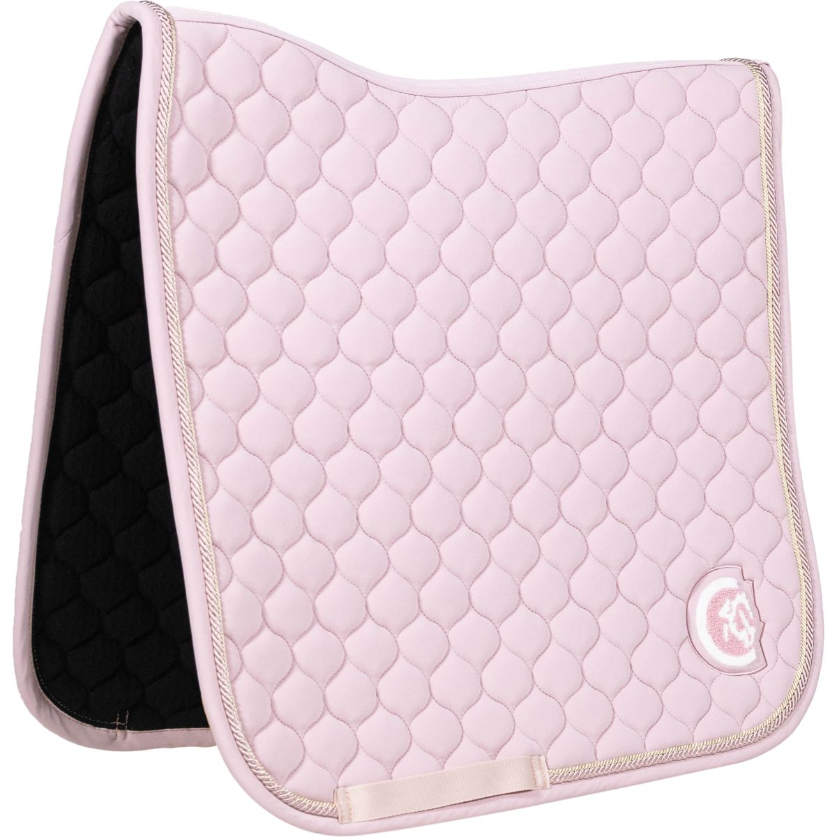 Kentucky Horsewear Mantilla Onion Quilt 3D Logo Rosa claro