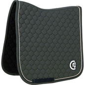 Kentucky Horsewear Mantilla Onion Quilt 3D Logo Doma clásica Pine Green