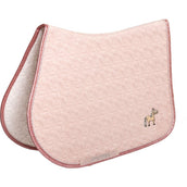 Kentucky Horsewear Mantilla Unicorn Head Glitter saltando Soft Rose