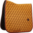 Kentucky Horsewear Mantilla Onion Quilt Leather Neon Doma clásica Kaki