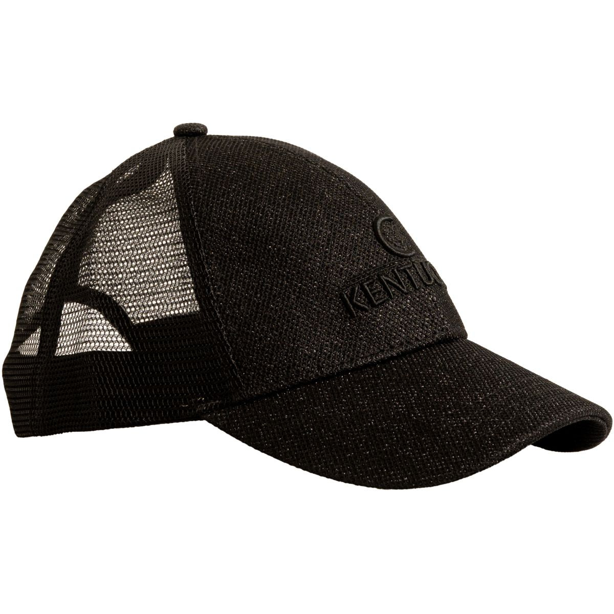 Kentucky Trucker Cap Glitter Negro