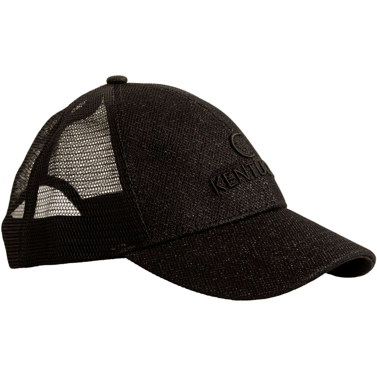 Kentucky Trucker Cap Glitter Negro