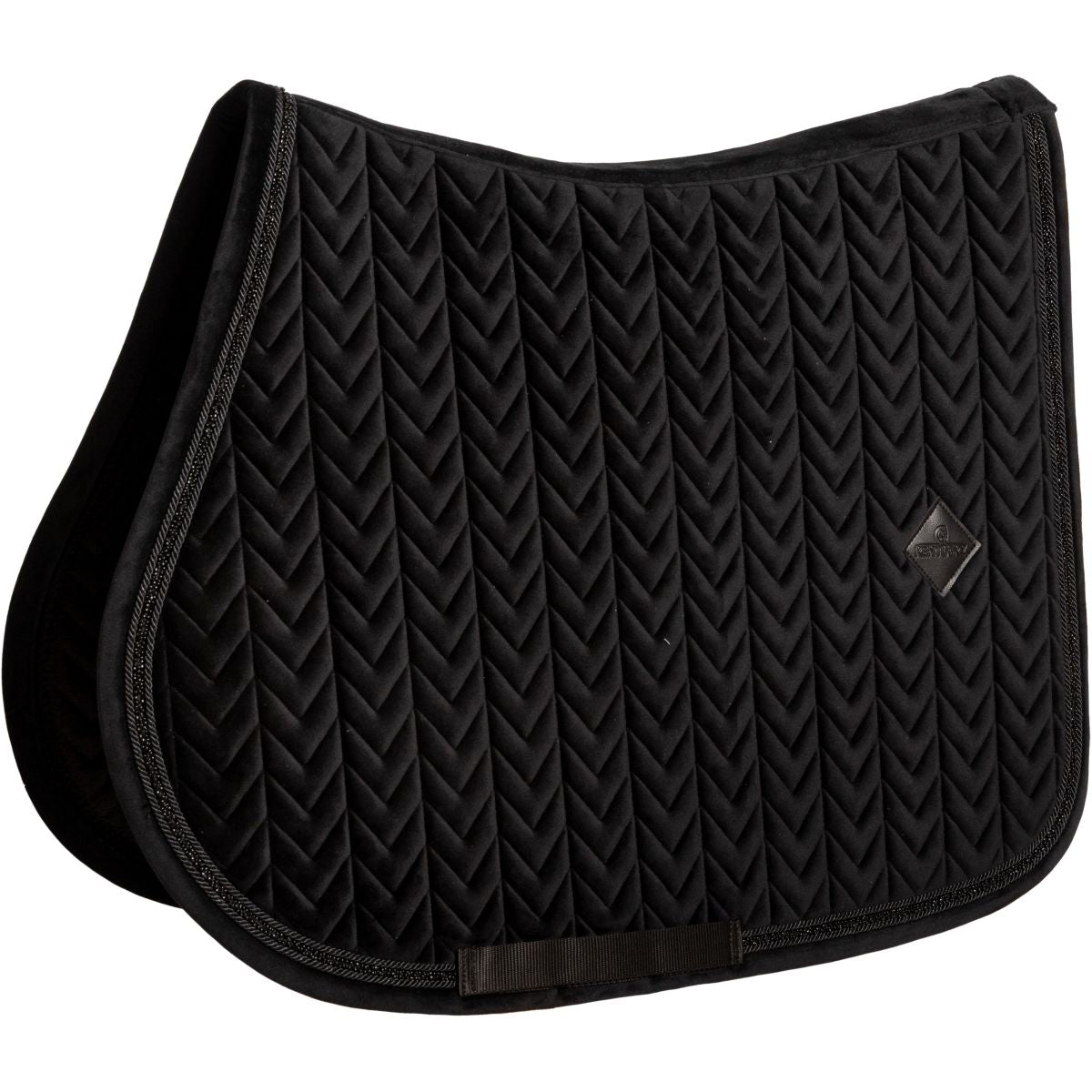 Kentucky Mantilla Velvet Mini Pearls saltando Negro