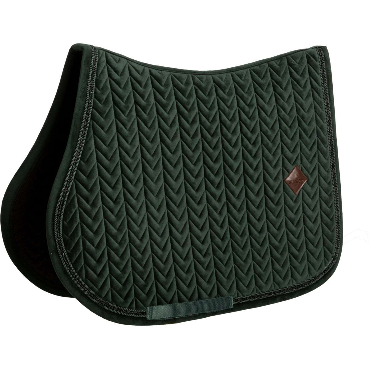 Kentucky Mantilla Velvet Mini Pearls saltando Pine Green