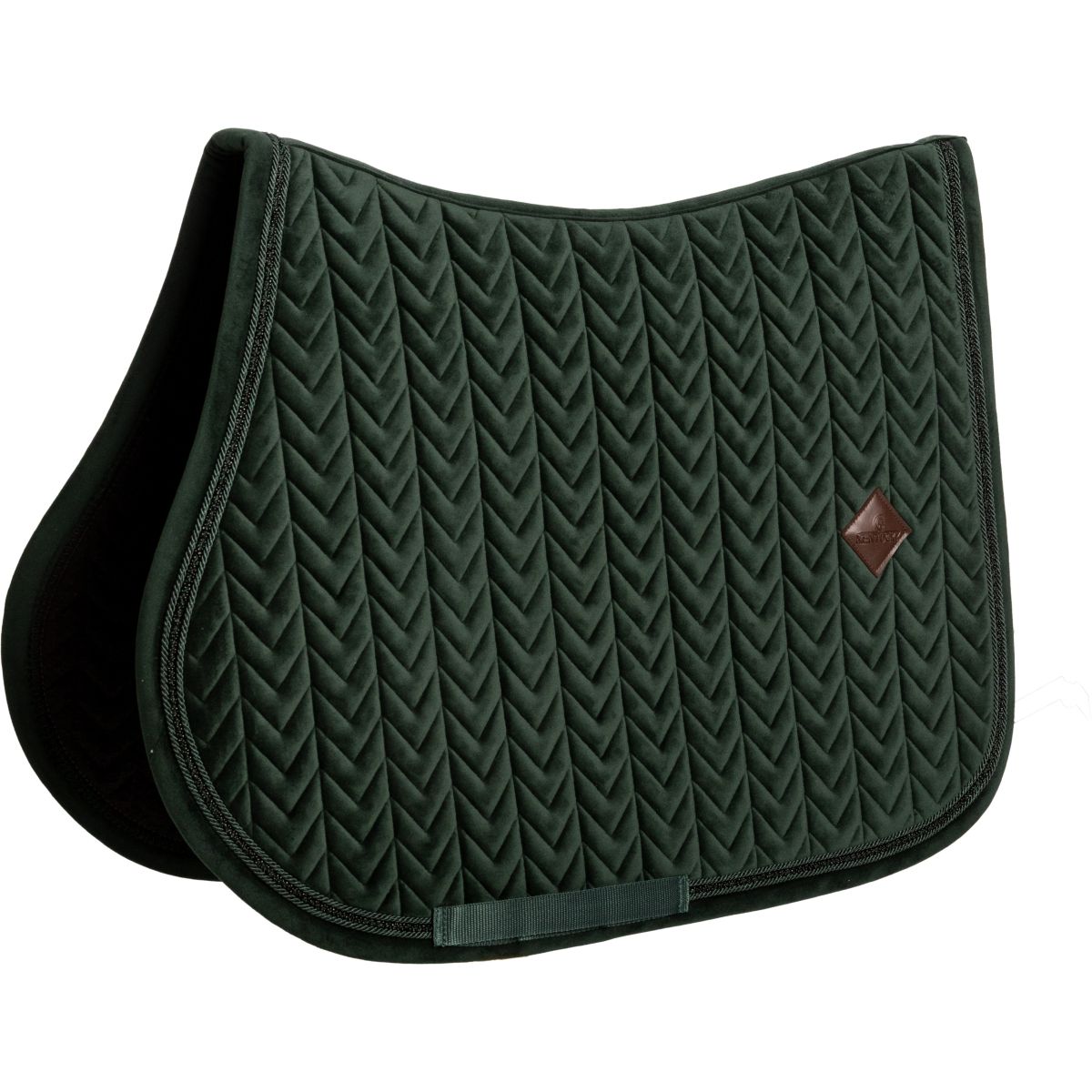 Kentucky Mantilla Velvet Mini Pearls saltando Pine Green