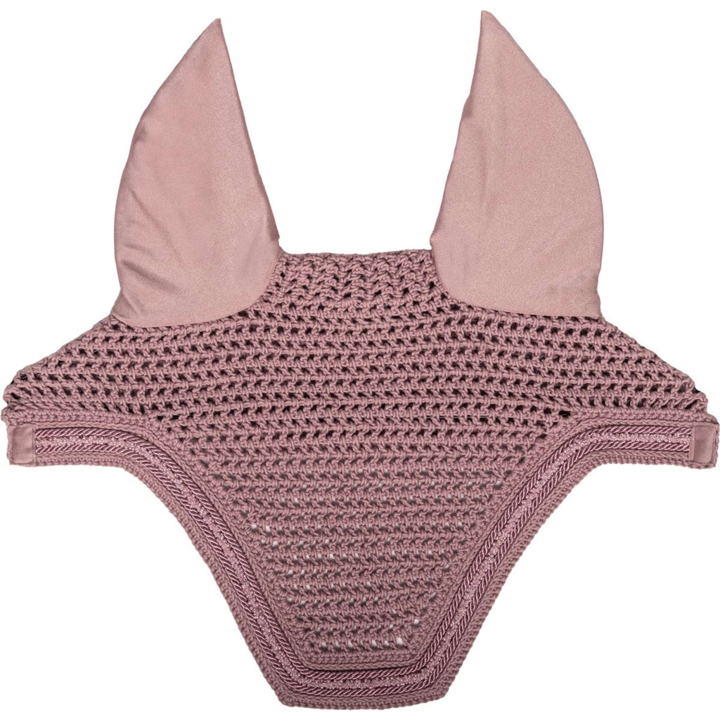 Kentucky Bonete para Orejas Wellington Velvet Mini Pearls Old Rose
