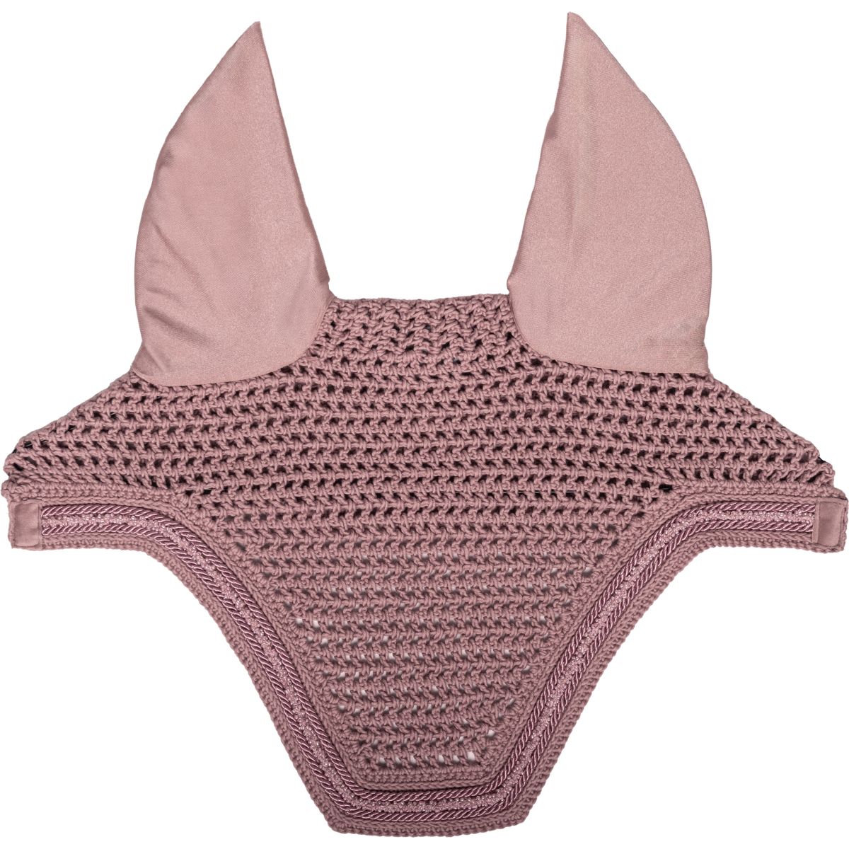 Kentucky Bonete para Orejas Wellington Soundless Velvet Mini Pearls Old Rose