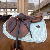 Kentucky Mantilla Velvet Flags saltando Azul claro