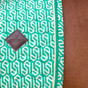 Kentucky Mantilla Velvet Maze Cipher Doma clásica Blanco/Verde