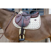 Kentucky Mantilla Velvet Horse Printing Beige