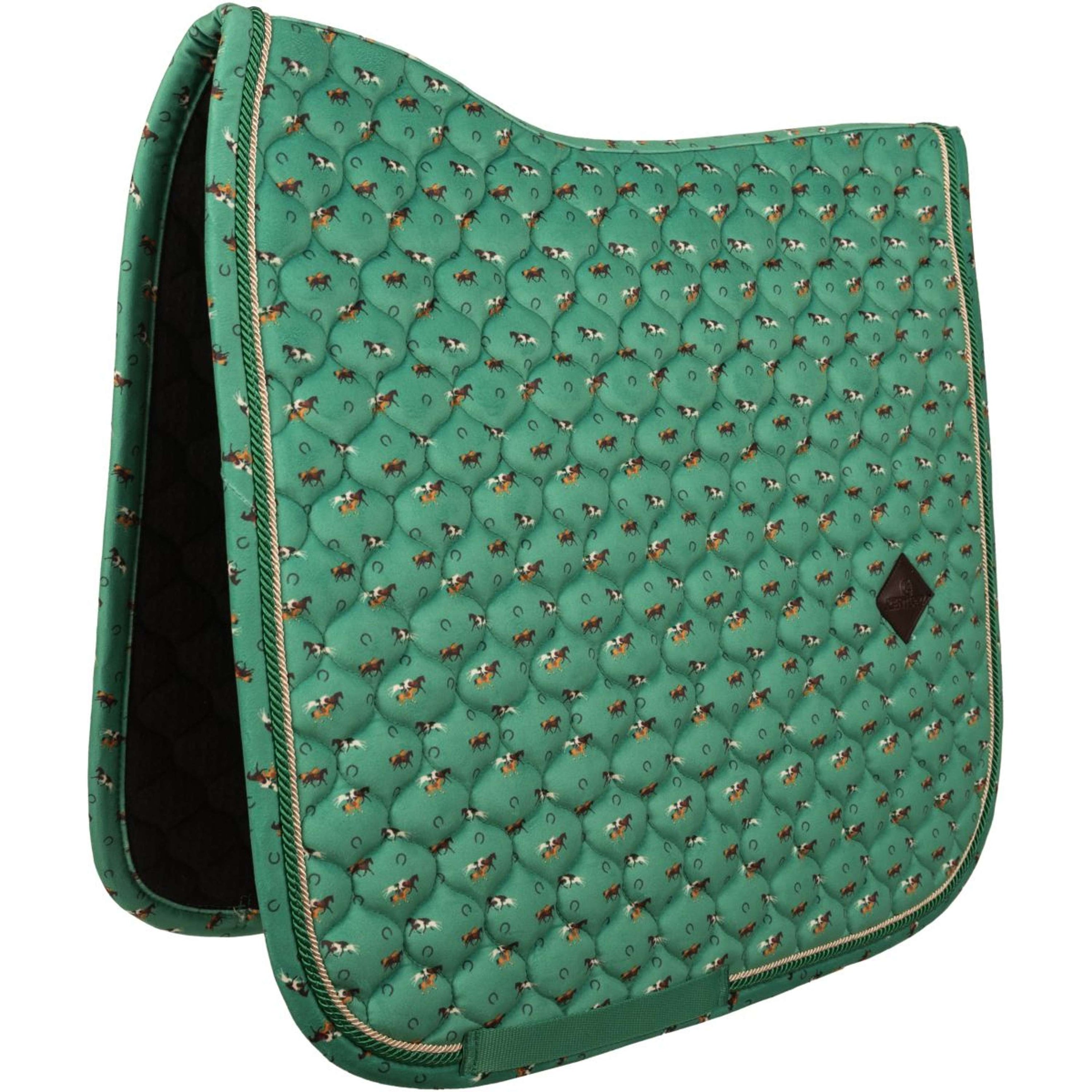 Kentucky Mantilla Velvet Horse Printing Doma clásica Verde Kentucky Mantilla Velvet Horse Printing Doma clásica Verde