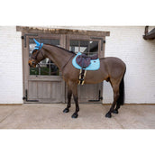 Kentucky Mantilla Velvet Pied De Poule saltando Navy