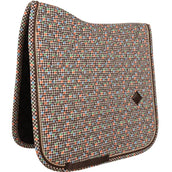 Kentucky Mantilla Velvet Pied De Poule Doma clásica Marron