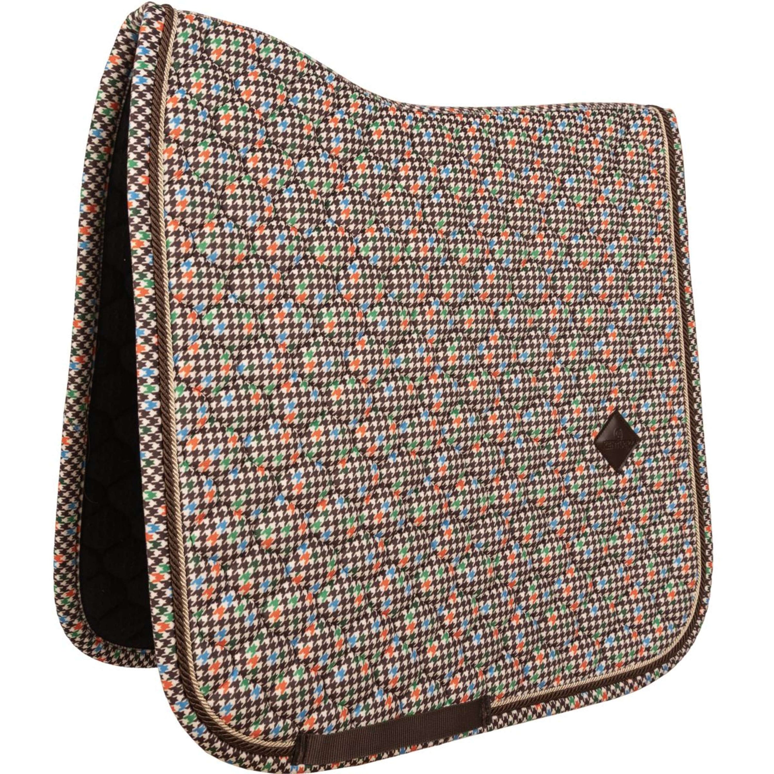 Kentucky Mantilla Velvet Pied De Poule Doma clásica Marron