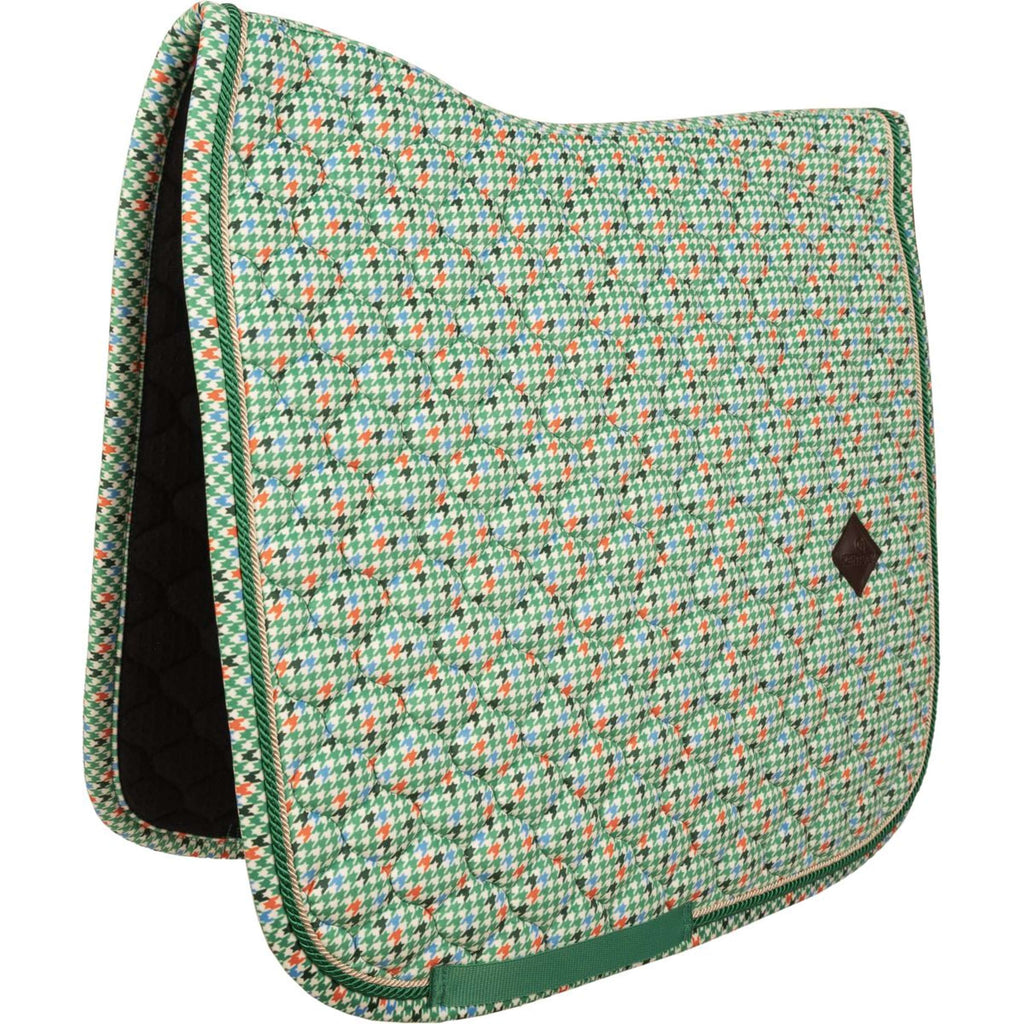 Kentucky Mantilla Velvet Pied De Poule Doma clásica Verde claro