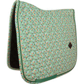 Kentucky Mantilla Velvet Pied De Poule Doma clásica Verde claro