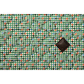 Kentucky Mantilla Velvet Pied De Poule Verde claro