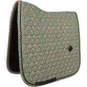 Kentucky Mantilla Velvet Pied De Poule Doma clásica Verde oscuro