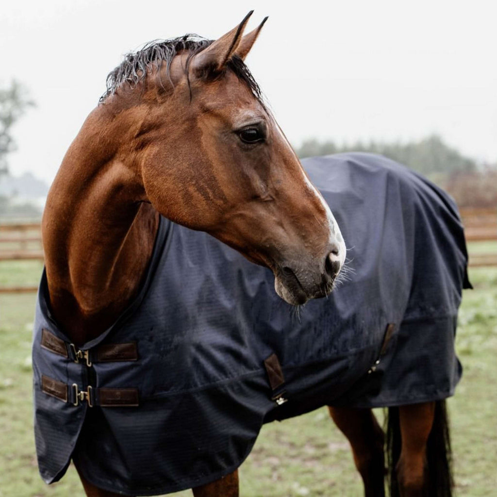 Kentucky Horsewear Turnout Rug Todo clima 0g Navy