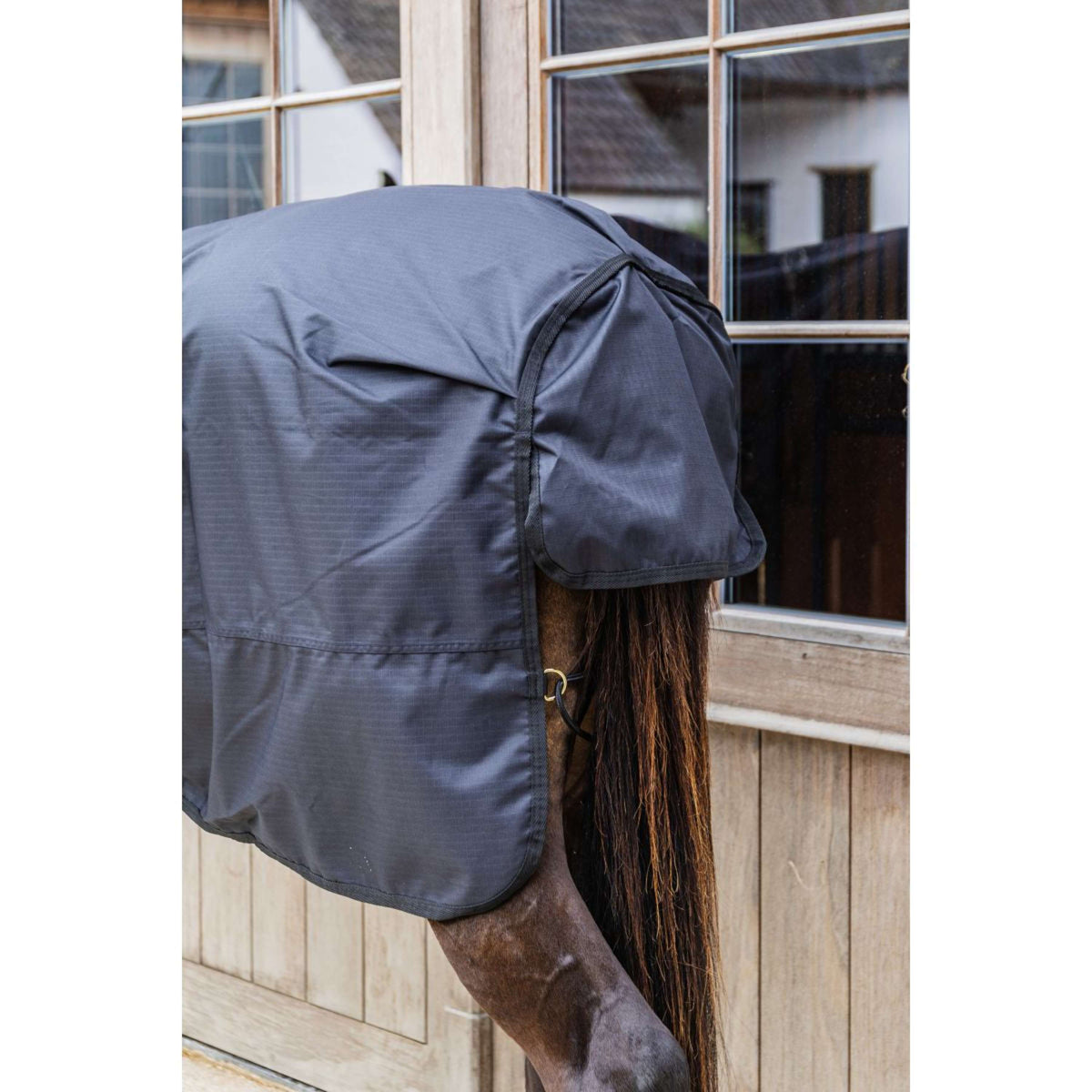 Kentucky Turnout Rug All Weather Waterproof Classic 50g Negro