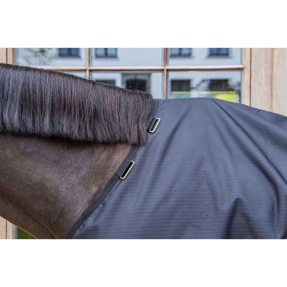 Kentucky Turnout Rug All Weather Waterproof Classic 50g Negro