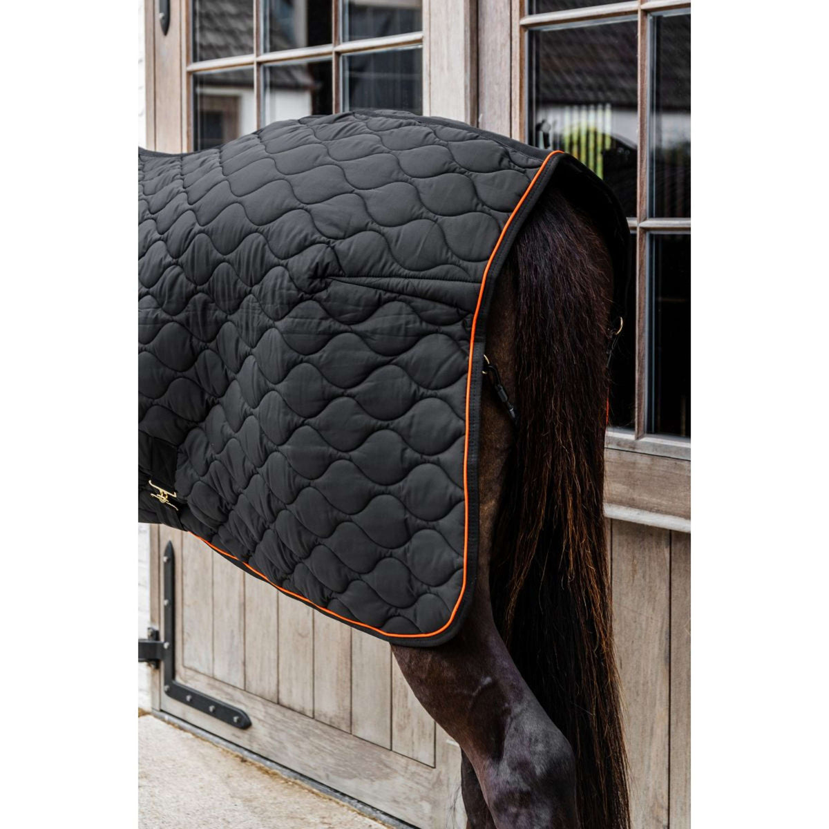 Kentucky Manta de Establo Wave Negro