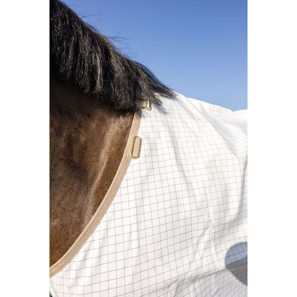 Kentucky Manta de Verano Sweet Itch Comfort Blanco/Beige