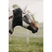 Kentucky Horsewear Máscara para Moscas Classic con Orejas y Nariz Plata
