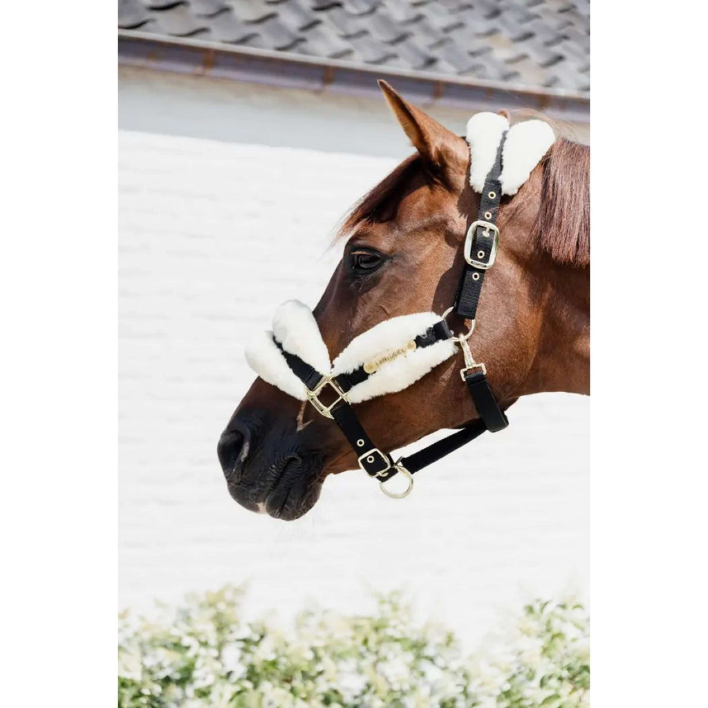 Kentucky Horsewear Cabestro Nylon Lana Suave Natural