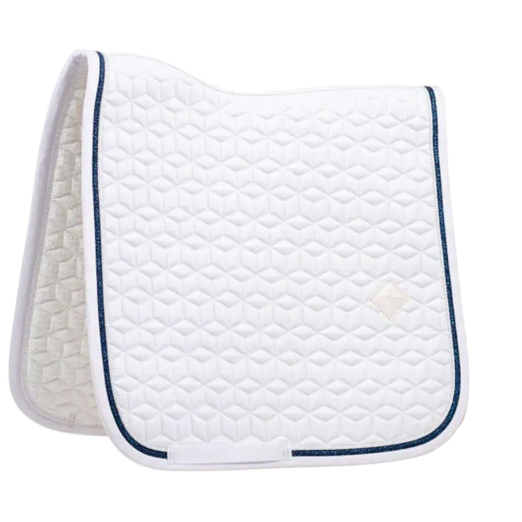 Kentucky Horsewear Mantilla Glitter Rope Doma Blanco/Azul Marino