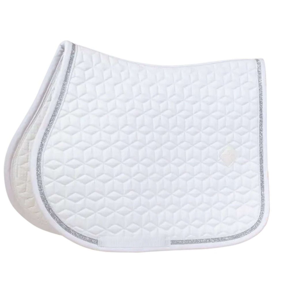 Kentucky Horsewear Mantilla Glitter Rope Saltando Blanco