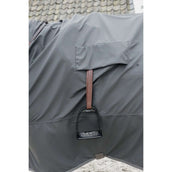 Kentucky Manta de Lluvia para Montar Hurricane Gris