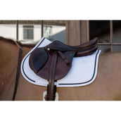 Kentucky Horsewear Mantilla Glitter Rope Springen Blanco/Negro