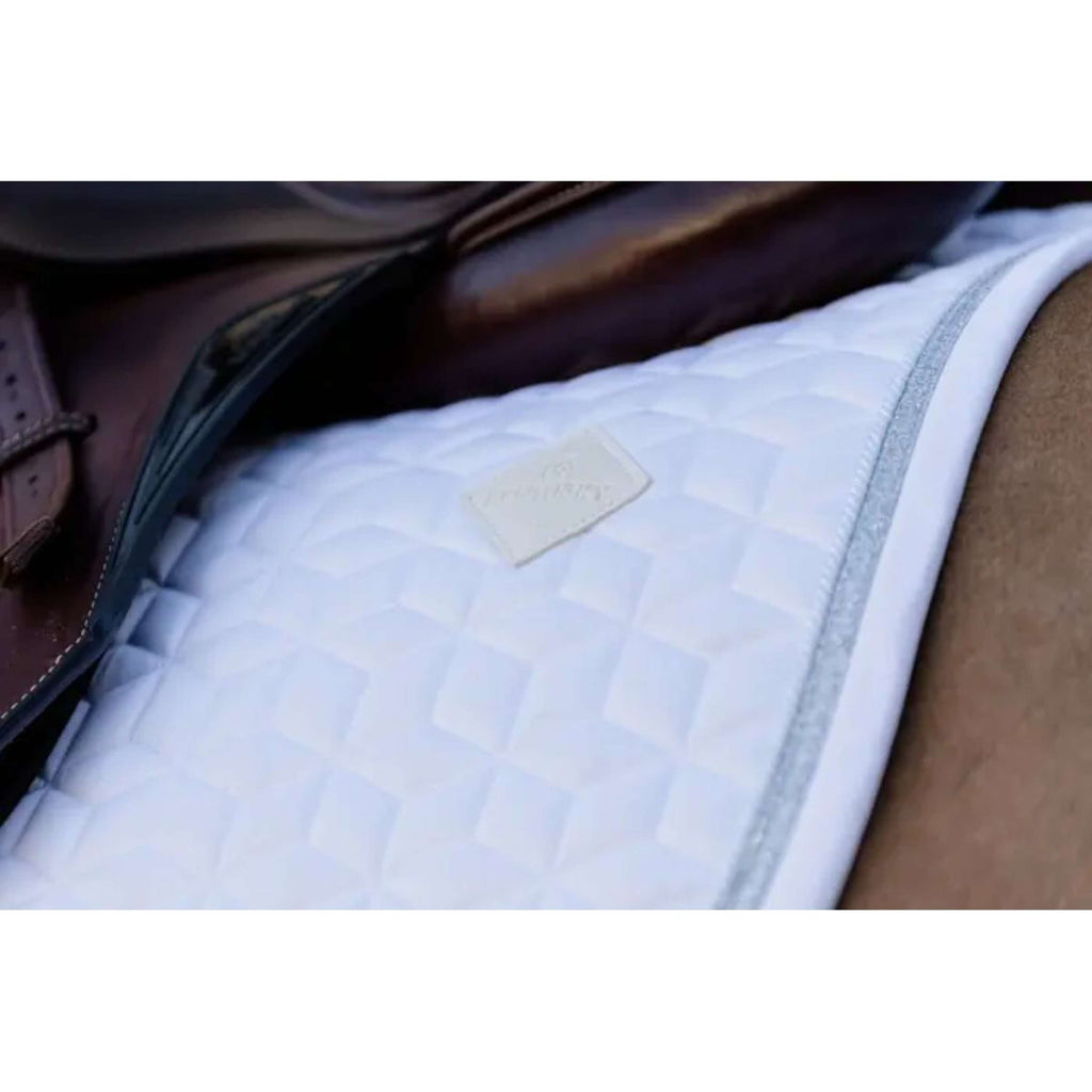Kentucky Horsewear Mantilla Glitter Rope Saltando Blanco
