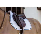 Kentucky Horsewear Mantilla Glitter Rope Springen Blanco/Azul Marino