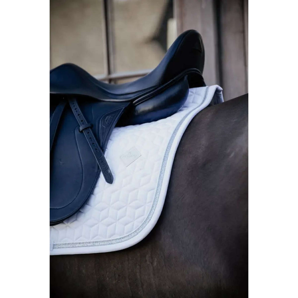 Kentucky Horsewear Mantilla Glitter Rope Doma Blanco