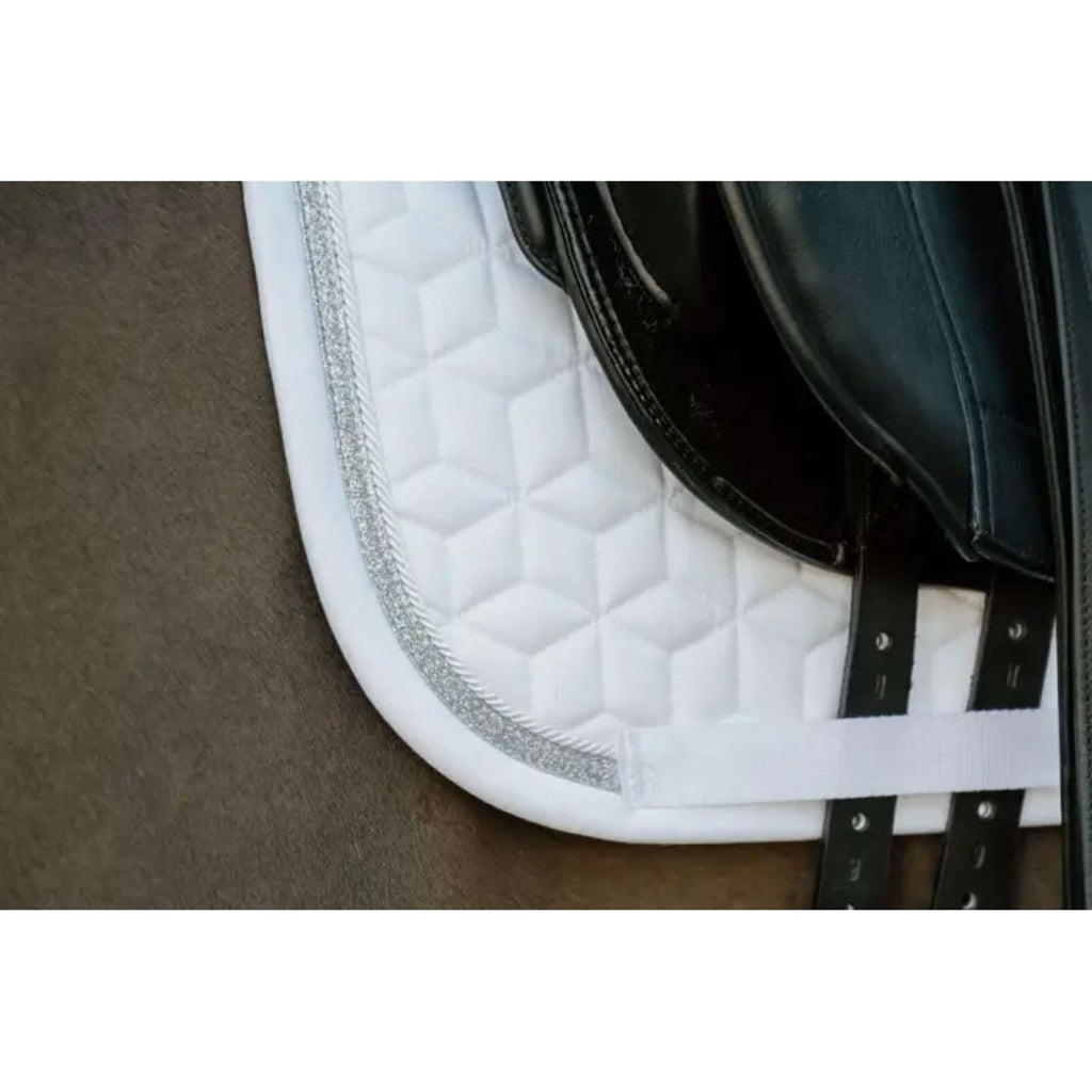 Kentucky Horsewear Mantilla Glitter Rope Doma Blanco