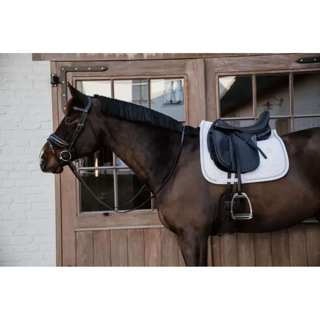 Kentucky Horsewear Mantilla Glitter Rope Doma Blanco