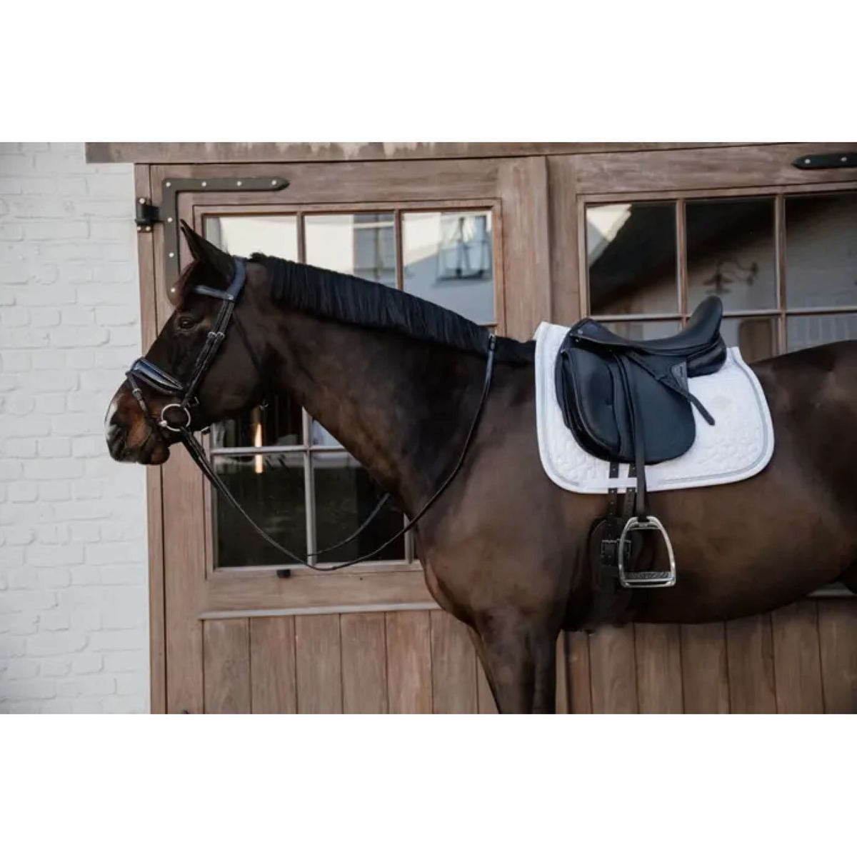 Kentucky Horsewear Mantilla Glitter Rope Doma Blanco