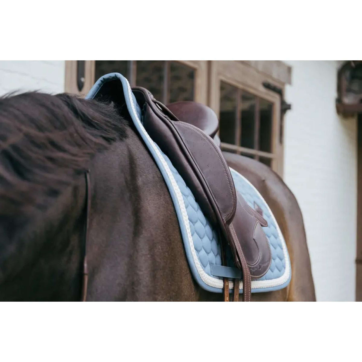 Kentucky Horsewear Mantilla Plaited Doma Azul claro