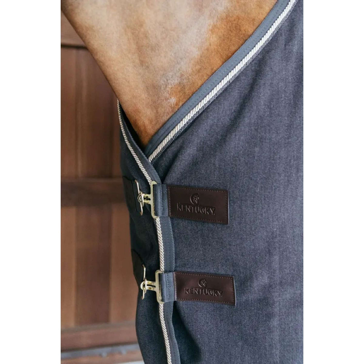 Kentucky Horsewear Manta Polar Vegan Wool Gris