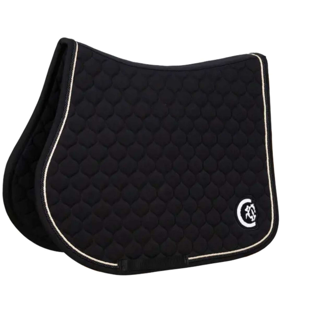 Kentucky Horsewear Mantilla Onion Quilt 3D Logo Springen Negro