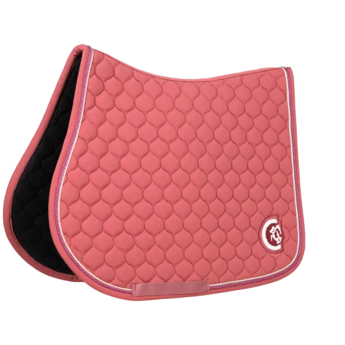 Kentucky Horsewear Mantilla Onion Quilt 3D Logo Springen Fucsia