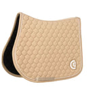 Kentucky Horsewear Mantilla Onion Quilt 3D Logo Saltando Beige