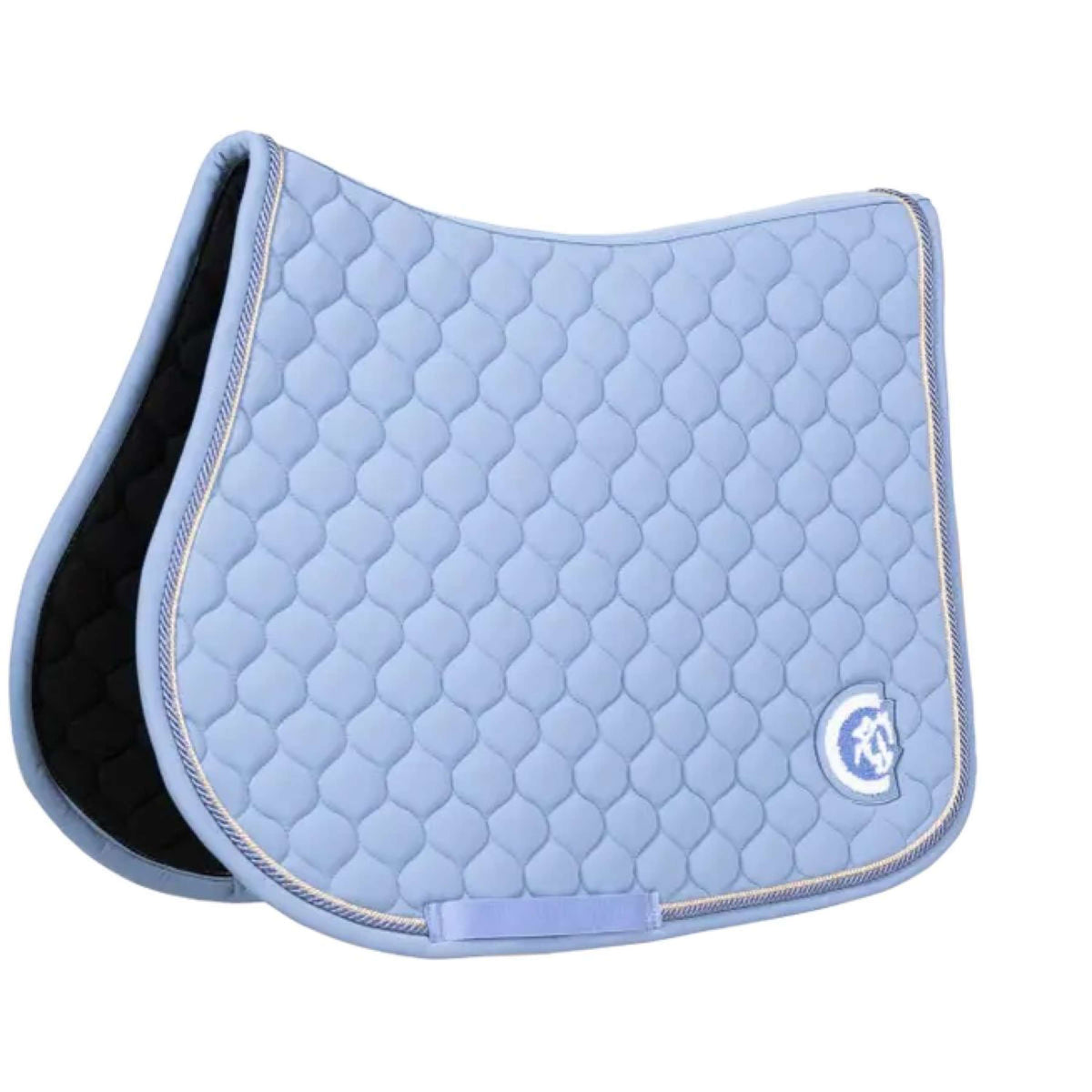 Kentucky Horsewear Mantilla Onion Quilt 3D Logo Springen Azul Claro